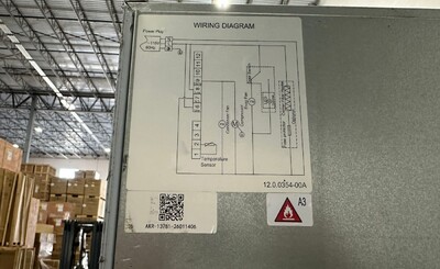 Clearance Reach In Two Door Refrigerator SS interior 83884F0925
