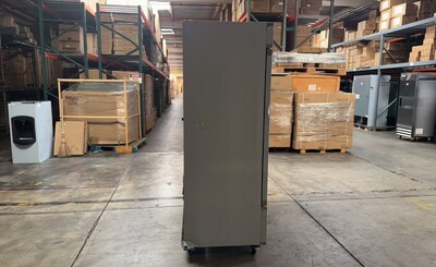 Clearance  Reach In Two Door Refrigerator SS interior 38158L0925