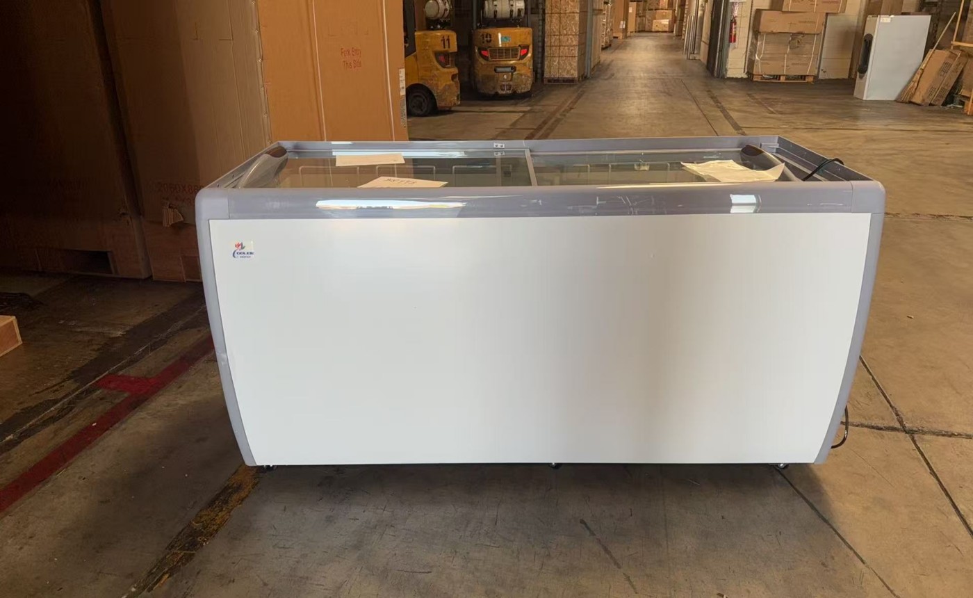 Clearance Ice Cream Glass Freezer Dipping Cabinet  58993L0925