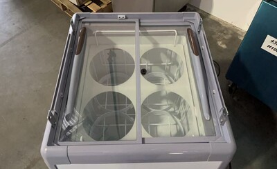 Clearance  Ice Cream Glass Freezer Dipping Cabinet 38524H1005