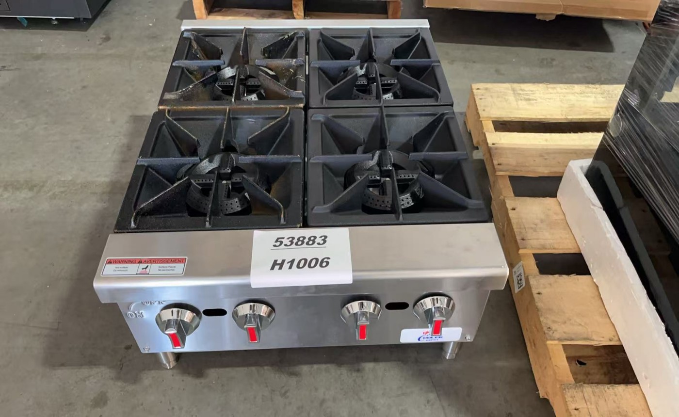 Clearance NSF 24 ins four burner hotplate 53883H1006