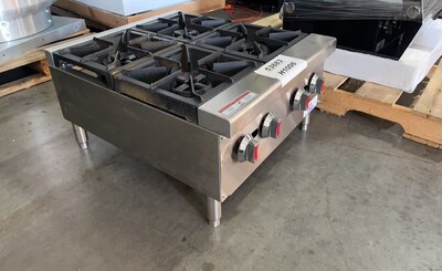 Clearance NSF 24 ins four burner hotplate 53883H1006