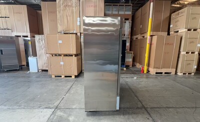 Clearance  Reach In Two Door Refrigerator SS interior 20407L1008