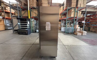 Clearance  Reach In Two Door Refrigerator SS interior 20407L1008