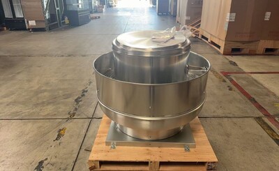 Clearance 2HP 7000 to 9500 CFM restaurant Exhaust Fan 34823L1008