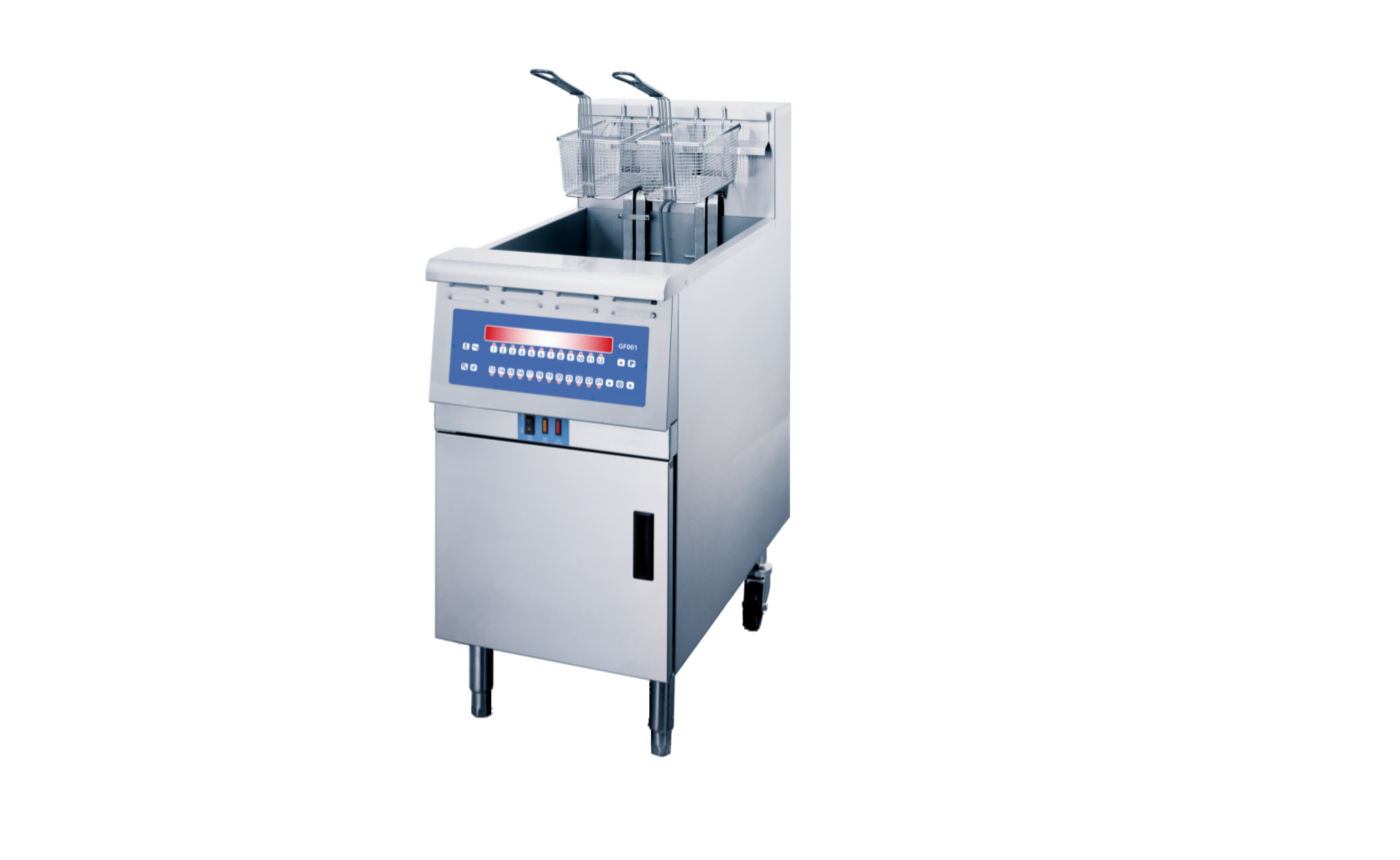 NSF 30L Full Vat Electric Fryer with Filtration System NTP14EF