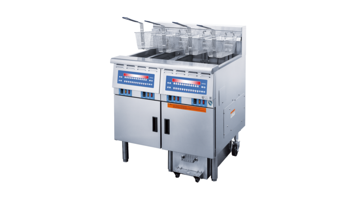 NSF 30L+15L*2 Electric Fryer With Filtration System NTP14-2RSEF