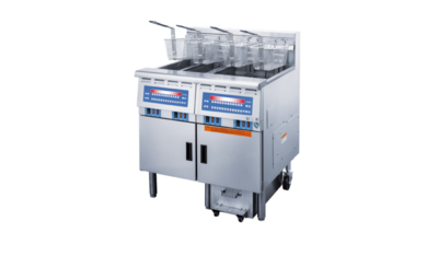 NSF 30L+15L*2 Electric Fryer With Filtration System NTP14-2RSEF