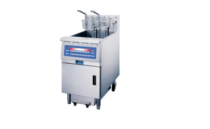 NSF 37.8L Full Vat Electric Fryer With Filtration SystemNTP184EF