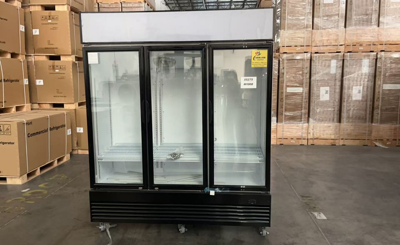 Clearance Beverage 3 Glass Door Merchandiser 74 in 55275H1008