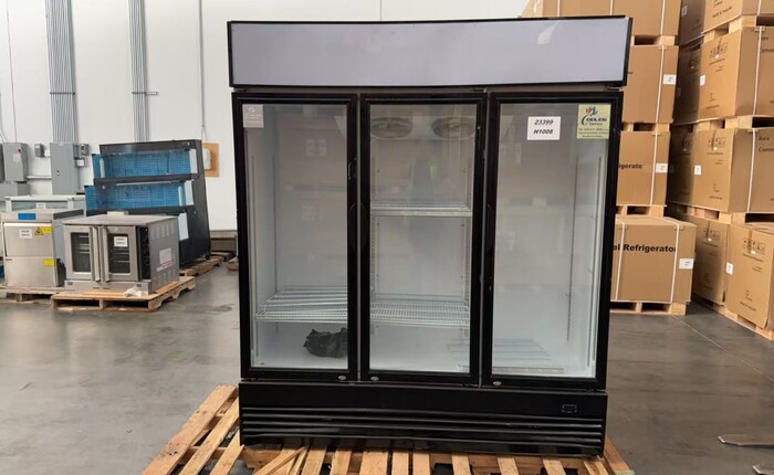 Clearance Beverage 3 Glass Door Merchandiser 74 in 23399H1008