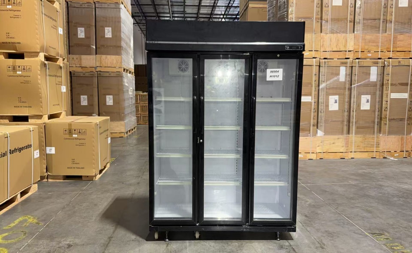Clearance 60 ins Glass Door Cooler Refrigerator 98904H1012