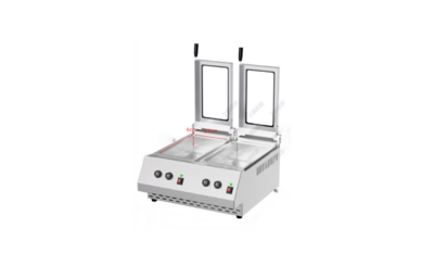 Double Pot Electric Frying Dumpling Pancake Machine AL22-2