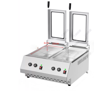 Double Pot Electric Frying Dumpling Pancake Machine AL22-2