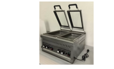 Double Pot Electric Frying Dumpling Pancake Machine DHF22-2
