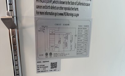 Clearance NSF restaurant One Door Refrigerator 107390L1014