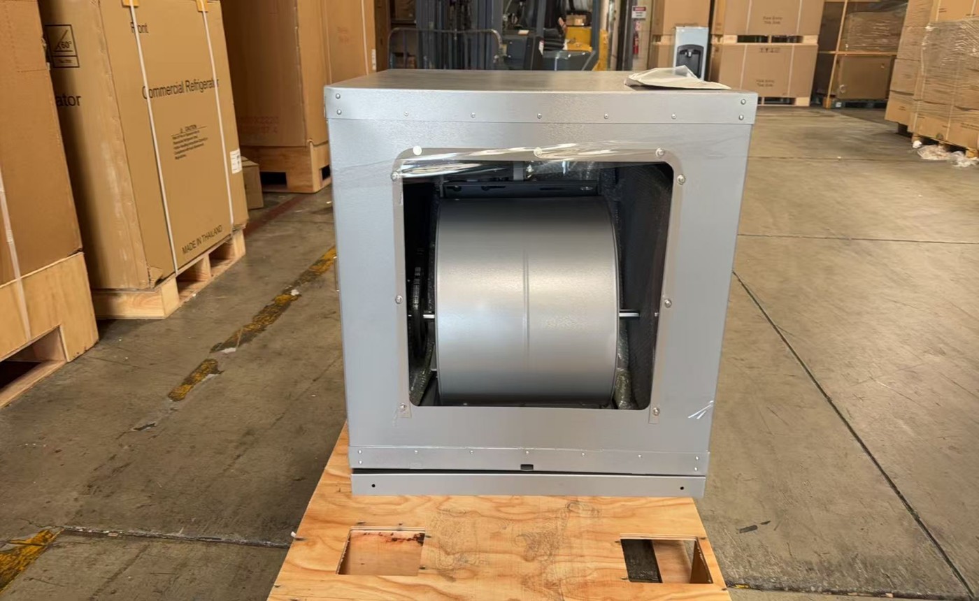 Clearance NSF makeup air supply fan for hood 1HP 34823L1014