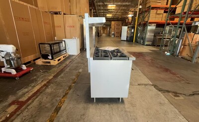 Clearance 36 ins 6b NSF oven ranges with legs 107388L1014