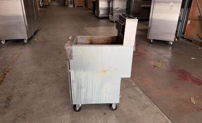 Clearance 40 lbs NSF Restaurant Natural Gas Deep Fryer35484L1017