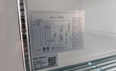Clearance NSF restaurant One Door Refrigerator 107520L1022