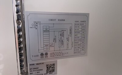Clearance NSF restaurant One Door Refrigerator 98690L1022