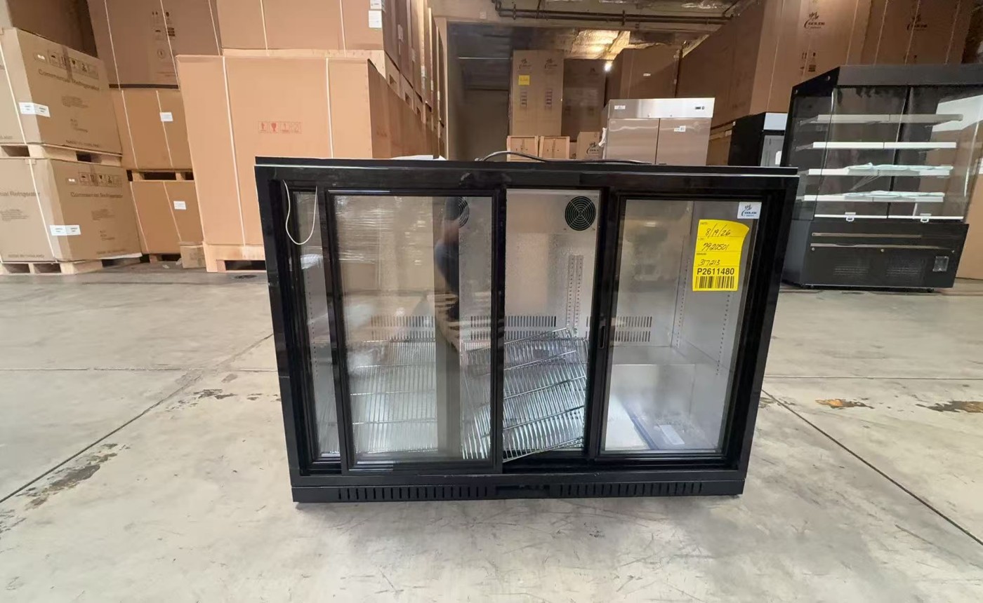 Clearance NSF Beverage back bar cooler slide door 46900L1022