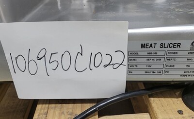 Clearance 12 ins Blade Stainless Steel Meat Slicer 106950C1022