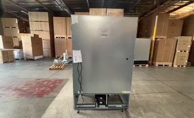 Clearance Reach In Two Door Refrigerator SS interior 94378L1022