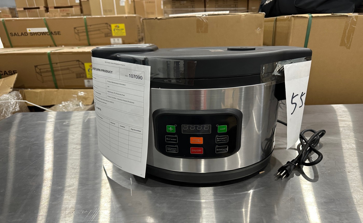 Clearance 12L Tapioca Pearl Ball Cooker Boba Machine 55268F1023