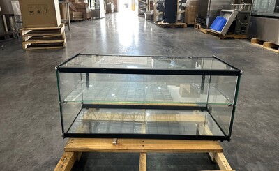 Clearance 36 ins Countertop Glass Display Dry Case 73868F1023