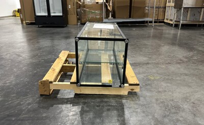 Clearance 36 ins Countertop Glass Display Dry Case 73868F1023