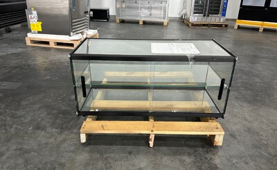 Clearance 36 ins Countertop Glass Display Dry Case 73868F1023