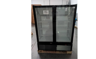 Clearance Two Glass Door Refrigerated Display Cooler 25271H1026