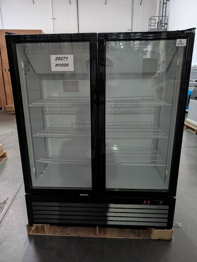 Clearance Two Glass Door Refrigerated Display Cooler 25271H1026