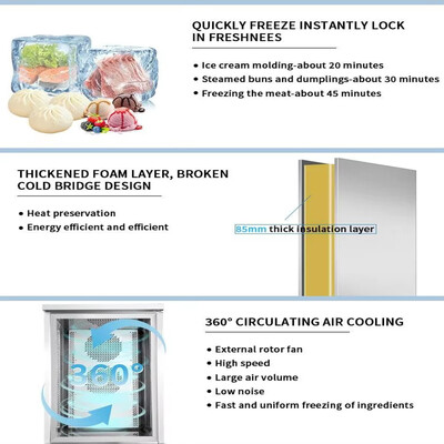 NSF Blast Chiller Shock Freezer 10Pan