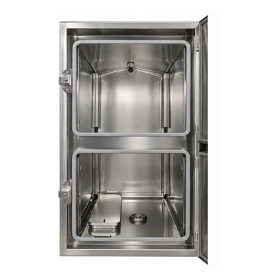 NSF Natural Gas Two-Doors Seafood Steamer TR-STM2-34R