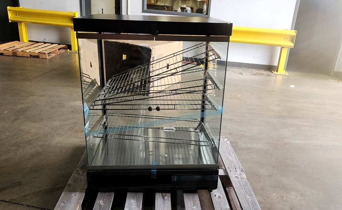 Clearance Crab go Countertop Dry Bakery Display Case 107685C1029