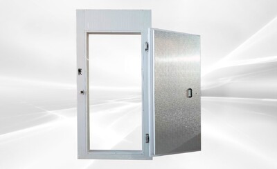 Walk In Cooler White Door With Frame NSF Aluminum1R