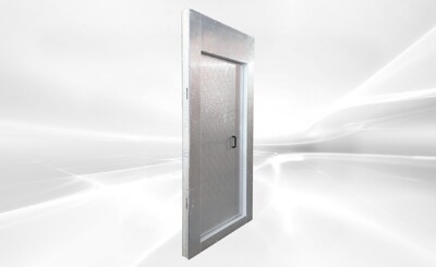 Walk In Cooler White Door With Frame NSF Aluminum1R