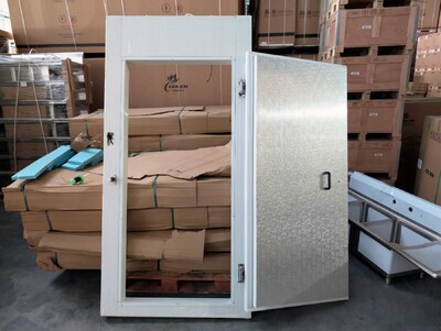Walk In Cooler White Door With Frame NSF Aluminum1R