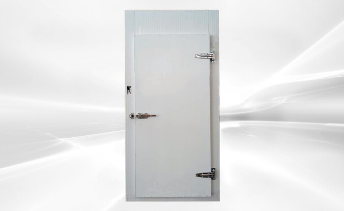 Walk In Freezer White Door With Frame NSF Aluminum1R