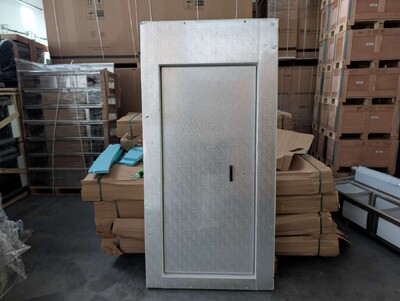 Walk In Freezer White Door With Frame NSF Aluminum1R