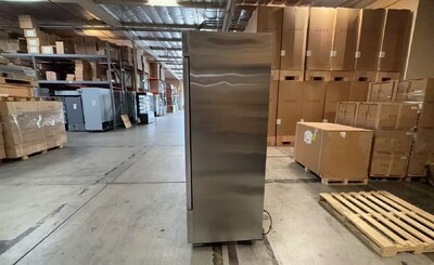 Clearance NSF Reach In Two Door Freezer SS interior 58547L1030