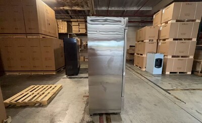 Clearance NSF Reach In Two Door Freezer SS interior 58547L1030