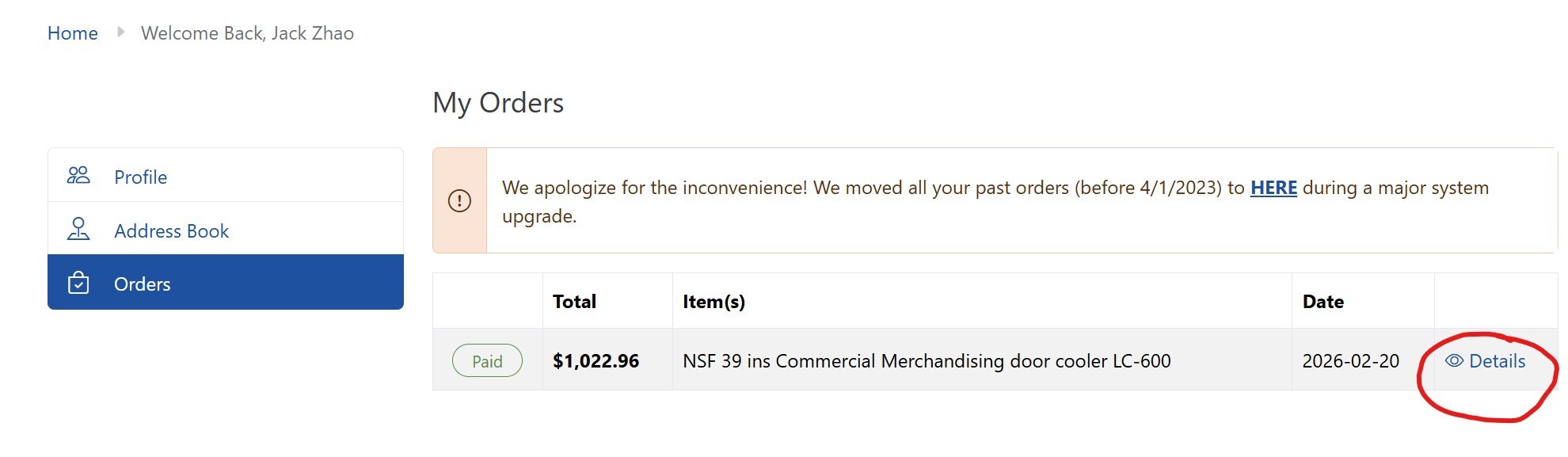 Example Invoice